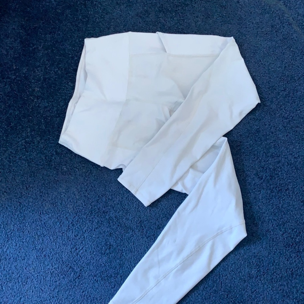 White leggings